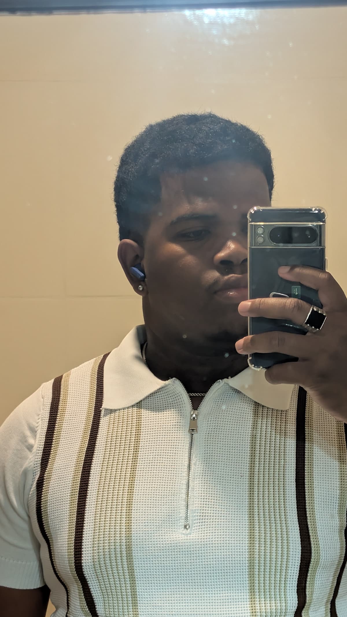 Natural me and the mirror 😂